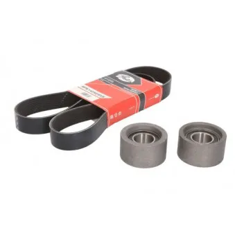 Jeu de courroies trapézoïdales à nervures BTA