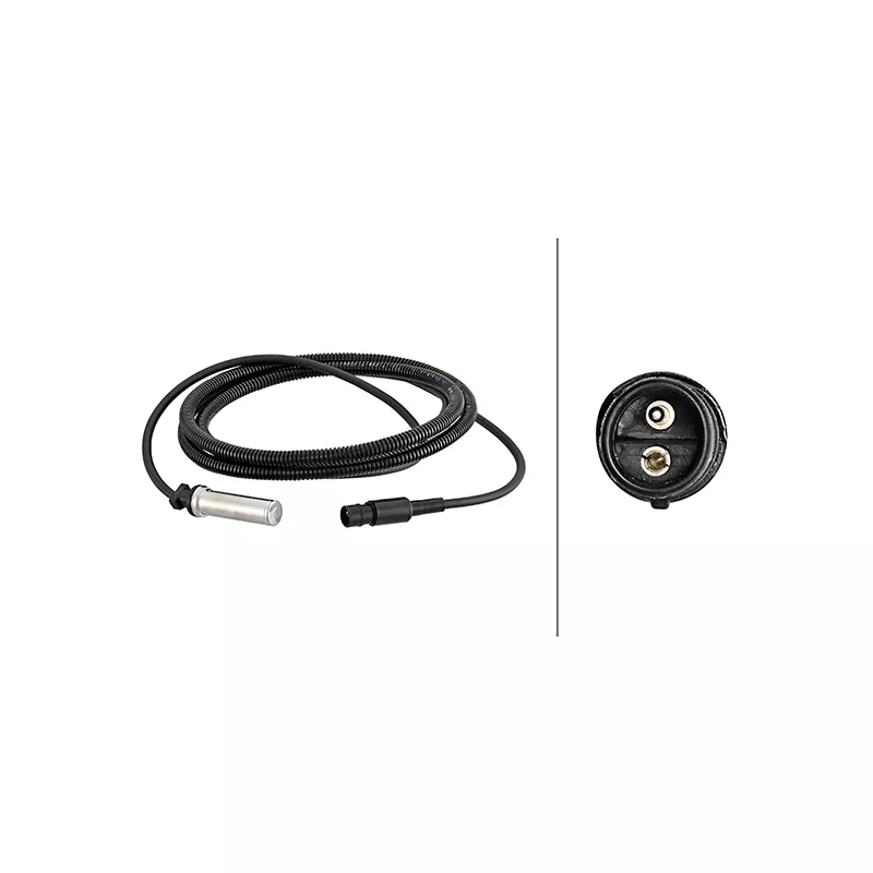 Capteur, vitesse de roue arrière droit HELLA 6PU 230 048-101