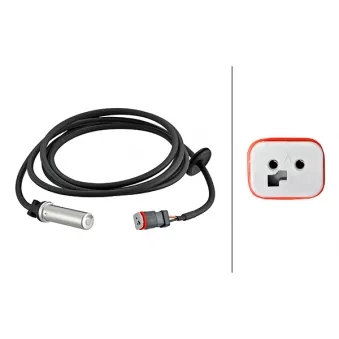 Capteur, vitesse de roue HELLA