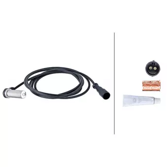 Capteur, vitesse de roue HELLA