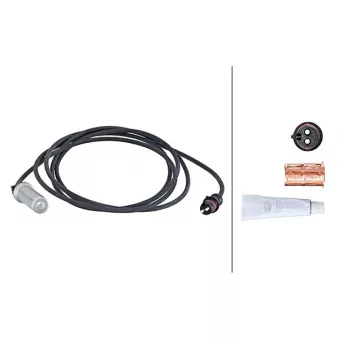 Capteur, vitesse de roue HELLA