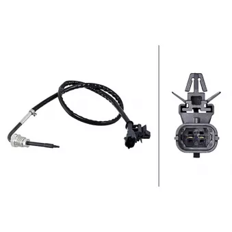 Capteur, température des gaz HELLA