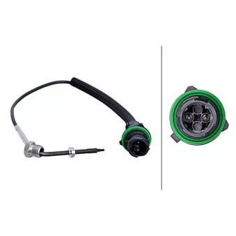 Capteur, température des gaz HELLA