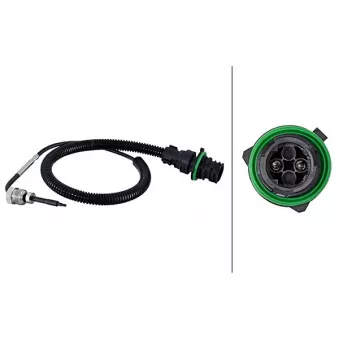 Capteur, température des gaz HELLA