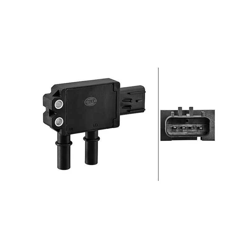 Capteur, pression des gaz échappement HELLA 6PP 009 409-641