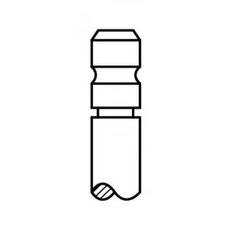 Soupape d'échappement AE V90182