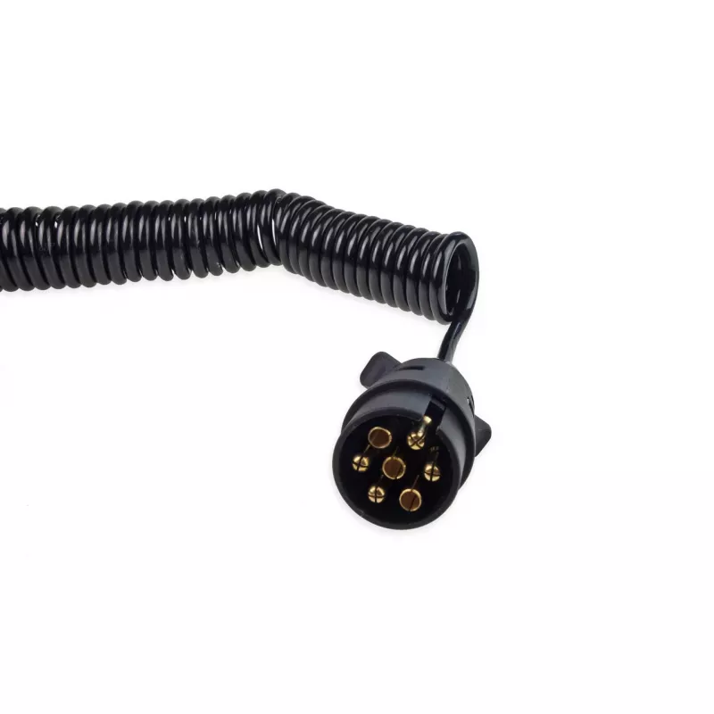 Câble spiralé 7PIN 12V 6 m AMIO 02390 - Visuel 1