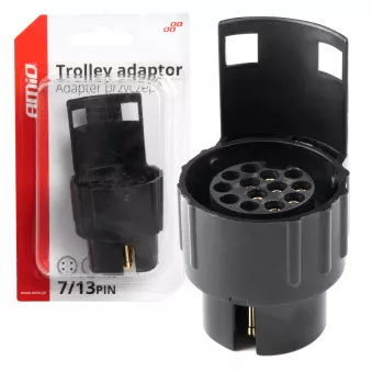 Adaptateur pour prise d'attelage 7/13 AMIO 03211