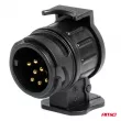 Adaptateur pour prise d'attelage 13/7 AMIO 03210 - Visuel 2