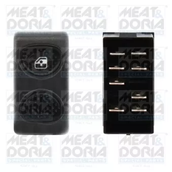 Interrupteur, lève-vitre MEAT & DORIA
