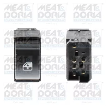 Interrupteur, lève-vitre avant gauche MEAT & DORIA