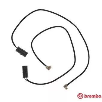 Contact d'avertissement, usure des plaquettes de frein BREMBO