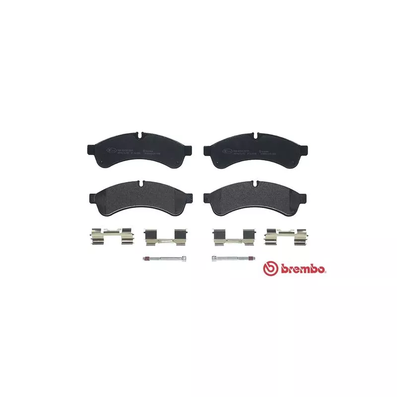 Jeu de 4 plaquettes de frein arrière BREMBO P A6 030