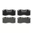 Jeu de 4 plaquettes de frein avant BREMBO P A6 031 - Visuel 1