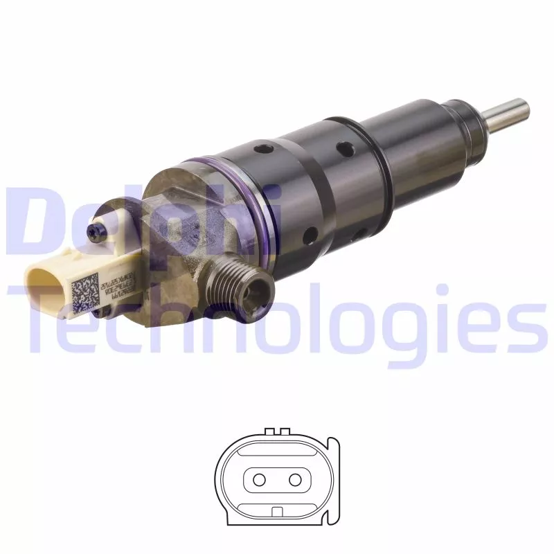 Injecteur DELPHI BEBJ1F06101