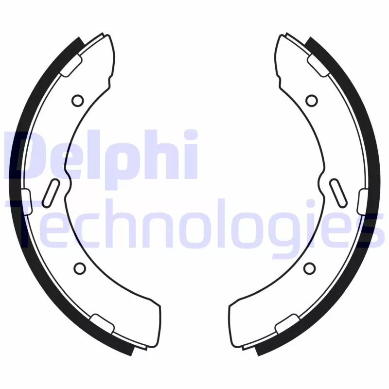 Jeu de mâchoires de frein DELPHI LS2185