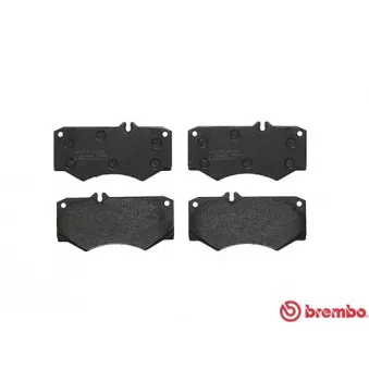 Jeu de 4 plaquettes de frein avant BREMBO P 50 003