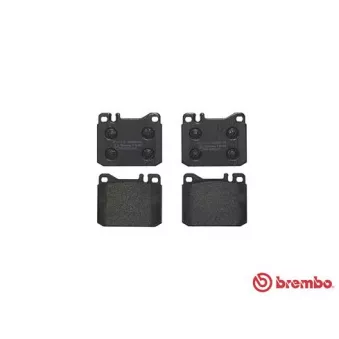 Jeu de 4 plaquettes de frein avant BREMBO P 50 002