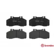 Jeu de 4 plaquettes de frein avant BREMBO P 50 065 - Visuel 1