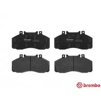 Jeu de 4 plaquettes de frein avant BREMBO P 50 065