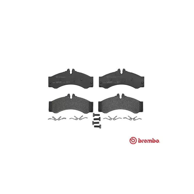 Jeu de 4 plaquettes de frein avant BREMBO P 50 028
