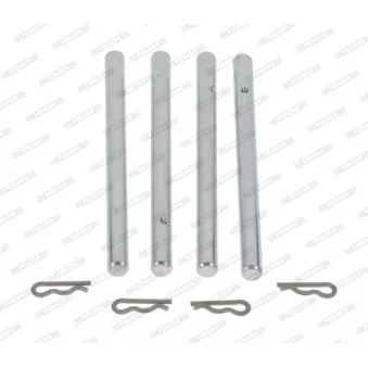 Kit d'accessoires, plaquette de frein à disque FERODO FAC142