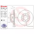 Jeu de 2 disques de frein avant BREMBO 09.8574.10 - Visuel 2