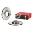 Jeu de 2 disques de frein avant BREMBO 09.8634.10 - Visuel 1