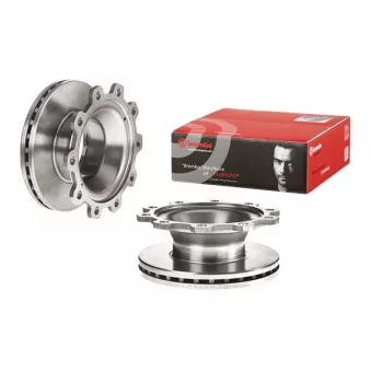 Jeu de 2 disques de frein avant BREMBO 09.8486.20