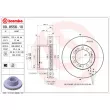 Jeu de 2 disques de frein avant BREMBO 09.8556.10 - Visuel 2