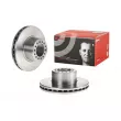 Jeu de 2 disques de frein avant BREMBO 09.8573.10 - Visuel 1