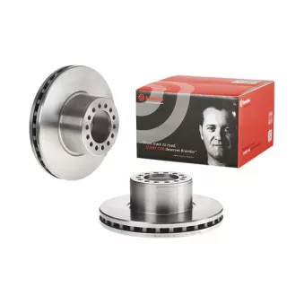 Jeu de 2 disques de frein avant BREMBO 09.8573.10