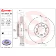 Jeu de 2 disques de frein avant BREMBO 09.8059.20 - Visuel 2