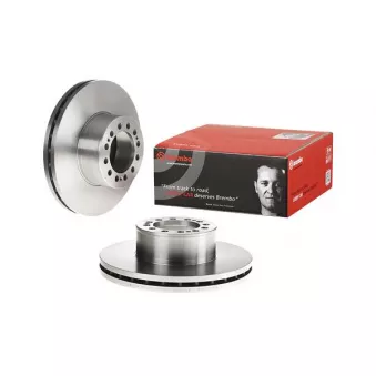 Jeu de 2 disques de frein avant BREMBO 09.9435.10