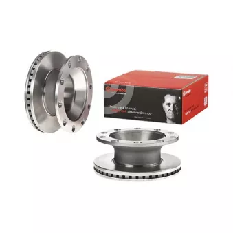 Jeu de 2 disques de frein arrière BREMBO 09.9498.10