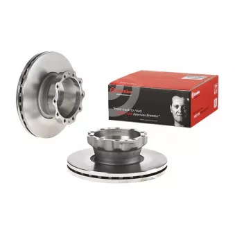 Jeu de 2 disques de frein arrière BREMBO 09.B562.10