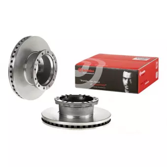 Jeu de 2 disques de frein avant BREMBO 09.B750.10