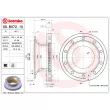 Jeu de 2 disques de frein avant BREMBO 09.B072.10 - Visuel 2
