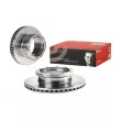 Jeu de 2 disques de frein avant BREMBO 09.B325.30 - Visuel 1