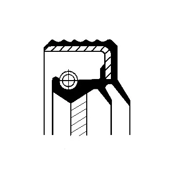 Bague d'étanchéité, différentiel CORTECO