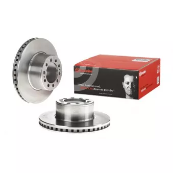 Jeu de 2 disques de frein avant BREMBO 09.A741.10