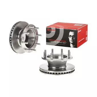 Jeu de 2 disques de frein avant BREMBO 09.A563.40