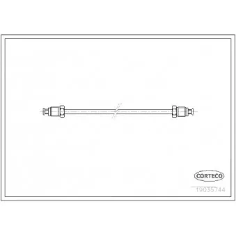 Flexible de frein CORTECO