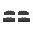 Jeu de 4 plaquettes de frein arrière FERODO FCV4254 - Visuel 1