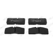 Jeu de 4 plaquettes de frein arrière FERODO FCV733 - Visuel 1