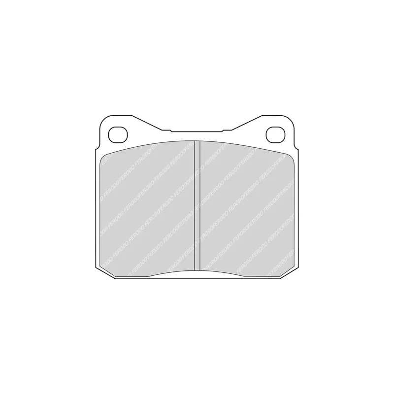 Jeu de 4 plaquettes de frein avant FERODO FDB129