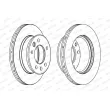 Jeu de 2 disques de frein avant FERODO FCR228A - Visuel 2
