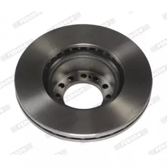 Jeu de 2 disques de frein arrière FERODO FCR201A