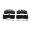 Jeu de 4 plaquettes de frein arrière FERODO FCV1624B - Visuel 1