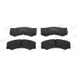 Jeu de 4 plaquettes de frein avant FERODO FCV376 - Visuel 1